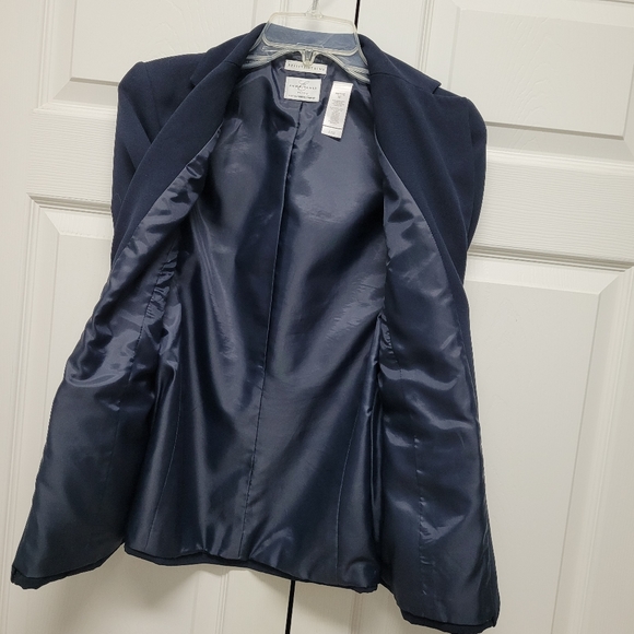 Navy Emma James Suit Blazer Jacket - Picture 5 of 8